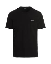 Ermenegildo Zegna Logo Embroidery T-shirt Ermenegildo Zegna Logo Embroidery T-shirt