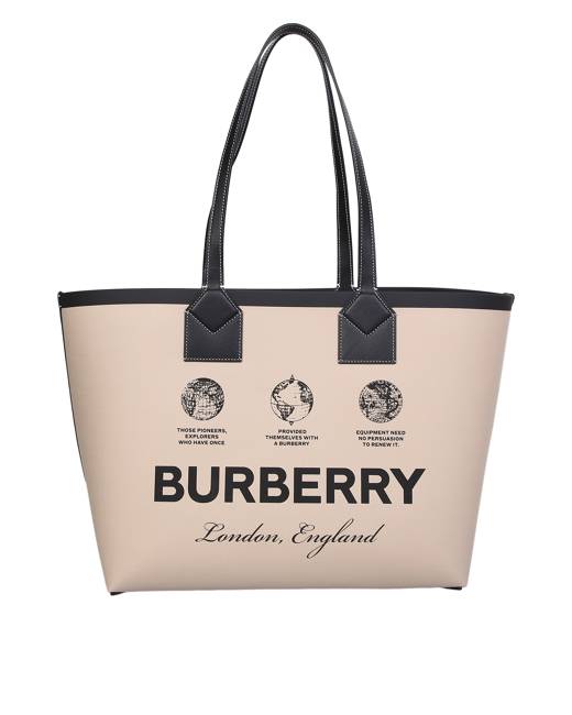 Burberry Medium Heritage Tote Bag