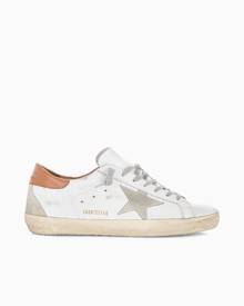 Golden Goose Super-stars Sneakers With Brown Heel Tab