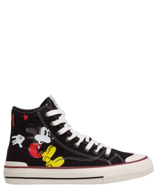 Gucci x Disney Mickey slip-on Sneakers - Farfetch