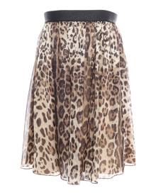 Dolce & Gabbana Animal Print Skirt