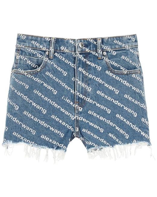 Alexander wang tie 2025 front shorts