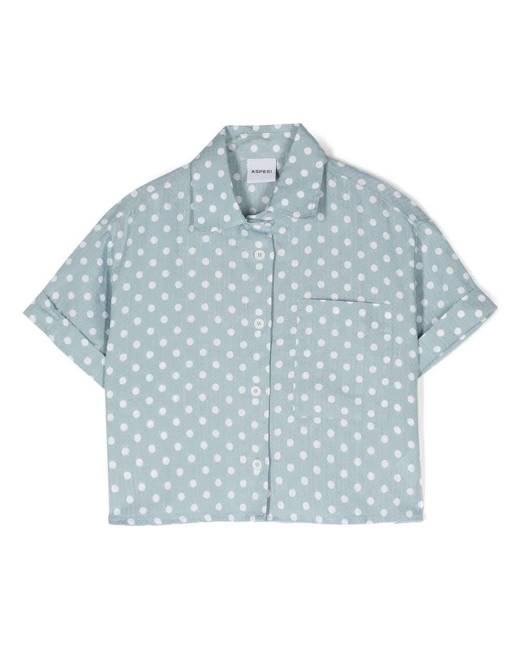 Burberry bra-overlayer polka-dot Print Shirt - Farfetch