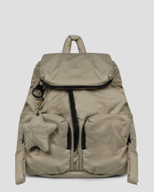 Chloe backpack sale grey