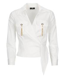 Elisabetta Franchi Poplin Cotton Shirt