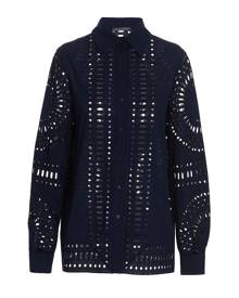 Alberta Ferretti Embroidered Cotton Shirt Alberta Ferretti Embroidered Cotton Shirt