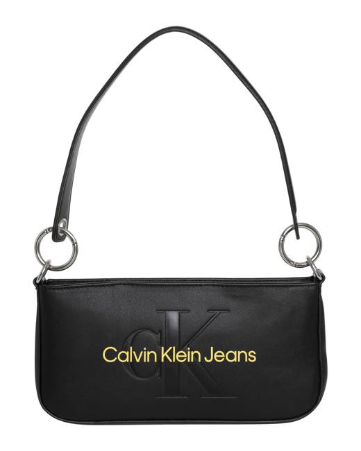 CALVIN KLEIN JEANS - Women's small padded shoulder bag with logo