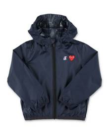 Comme des Garçons Play Full-zip Windbreaker