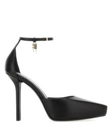 Givenchy Black Leather G-lock Pumps