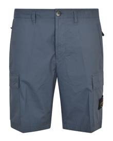 Stone Island Classic Logo Patched Cargo Shorts