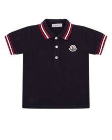 Mens Polos & T-Shirts  Moncler Logo T-Shirt Black > Revalue Global