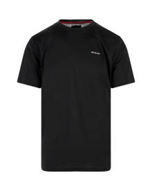 Kiton Black T-shirt With Embroidered Logo Kiton Black T-shirt With Embroidered Logo