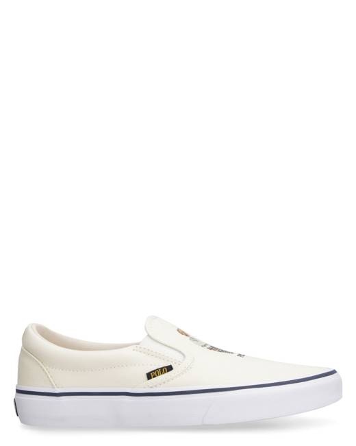 Ralph lauren slip on sneakers clearance womens