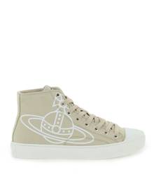 Vivienne Westwood Plimsoll High Top Canvas Sneakers