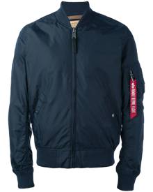 Alpha Industries Blue Bomber Jacket