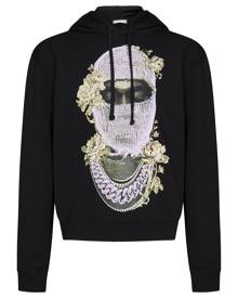 ih nom uh nit Mask Roses & Logo Sweatshirt