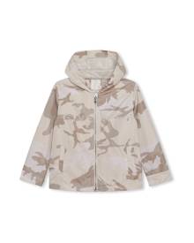 Beige Camouflage Givenchy 4g Windbreaker Jacket