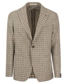 Tagliatore Jacket With Checked Pattern