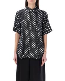 Black Comme des Garçons Polka Dot Shirt