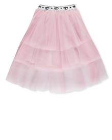 Chiara Ferragni Eyelike Tulle Skirt