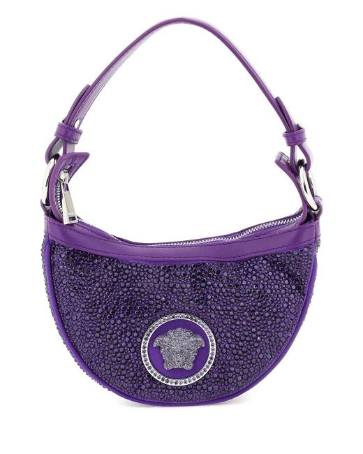 Purple hot sale hobo bag