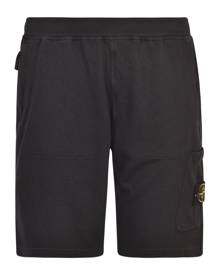 Stone Island Logo Cargo Track Shorts