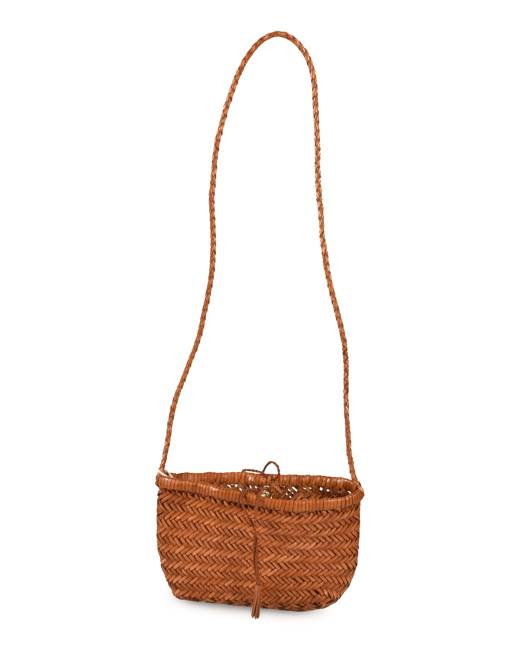 DRAGON DIFFUSION - NANTUCKET BIG WOVEN LEATHER BAG - Eleonora Bonucci