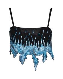 Giuseppe Di Morabito Sequin Embellished Crop Top