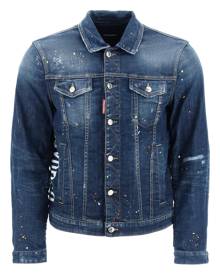 Dsquared2 Distressed Denim Dan Jacket