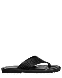 Mens armani sliders discount sale