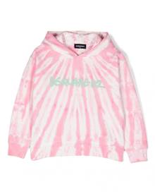 Dsquared2 Sweatshirt With Logo And Tie-dye Pattern