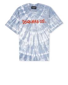 Dsquared2 Tie Dye T-shirt With Logo