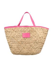 MSGM Large Straw Tote Bag