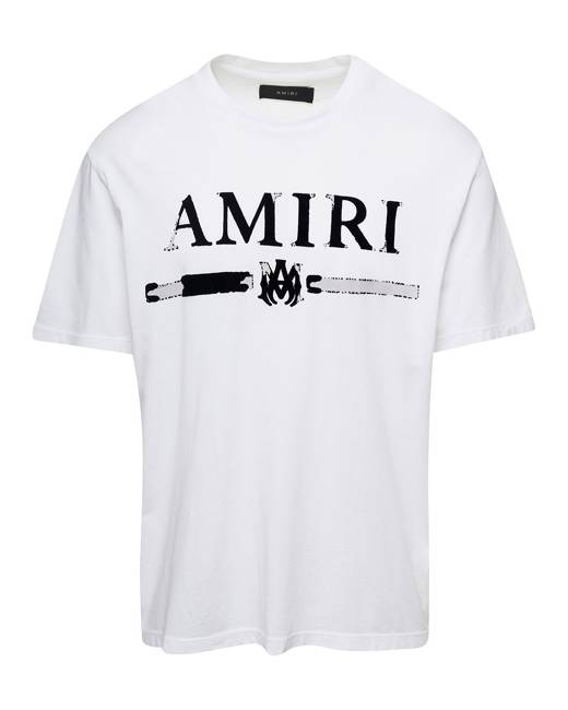 T-shirt Amiri White size M International in Cotton - 24027324