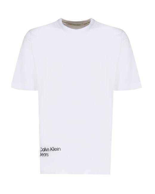 Calvin Klein graphic box logo t-shirt in black