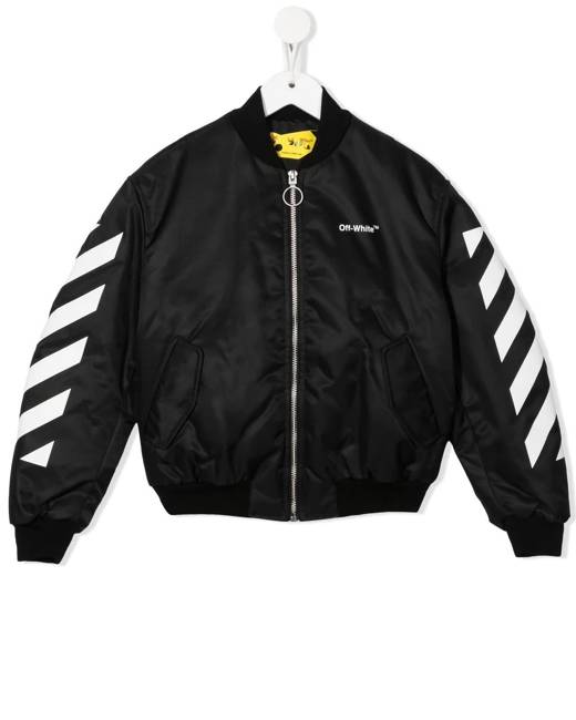Off-White Bomber jacket with eagle detail | Browns