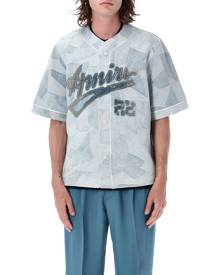 AMIRI Patchwork Baseball Shirt