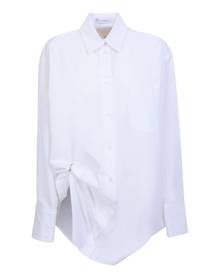 J.W. Anderson Eyelets Oversize White Shirt J.W. Anderson Eyelets Oversize White Shirt
