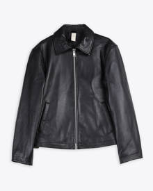 Sunflower Sport Leather Jacket Black leather biker jacket - Sport leather jacket