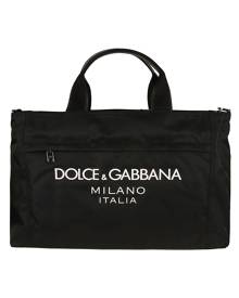 Dolce & Gabbana Logo Messenger Tote