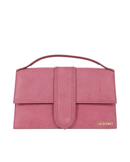 Jacquemus Handbag Le Chiquito Long Handle With OG Box Dust Bag & Sling Belt  (Pink - 287) (J623) - KDB Deals