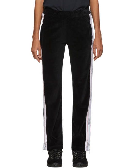 black track pants womens