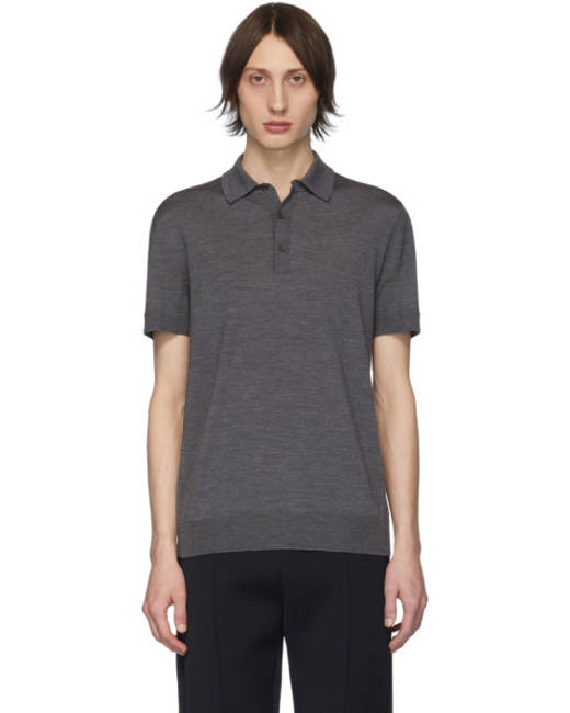 black polo shirt no logo