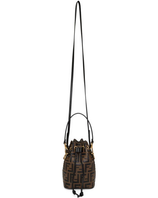 fendi brown bucket bag