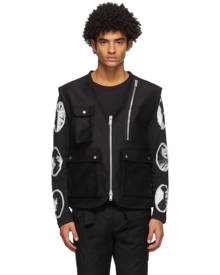 ADYAR SSENSE Exclusive Black Utility Vest