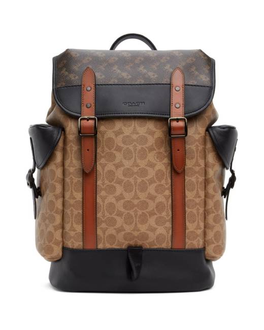 coach men's school backpacks