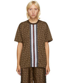 Burberry Brown Carrick TB T-Shirt