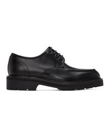 Dries Van Noten Black Moc Derbys