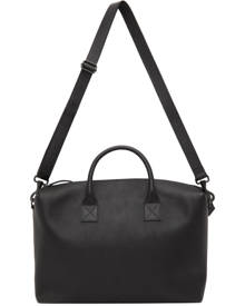 Marsell Black Leather Duffle Bag