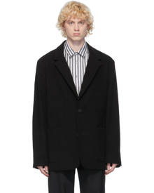 HOPE Black Moleskin Boss Blazer